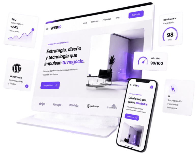 Diseño web WordPress profesional en Aranjuez