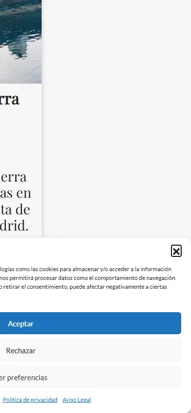 Captura real de móvil de alfasierranorte.es