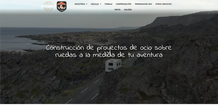 Inicio de Tompuntocom y BTL Camper: proyectos de ocio sobre ruedas.