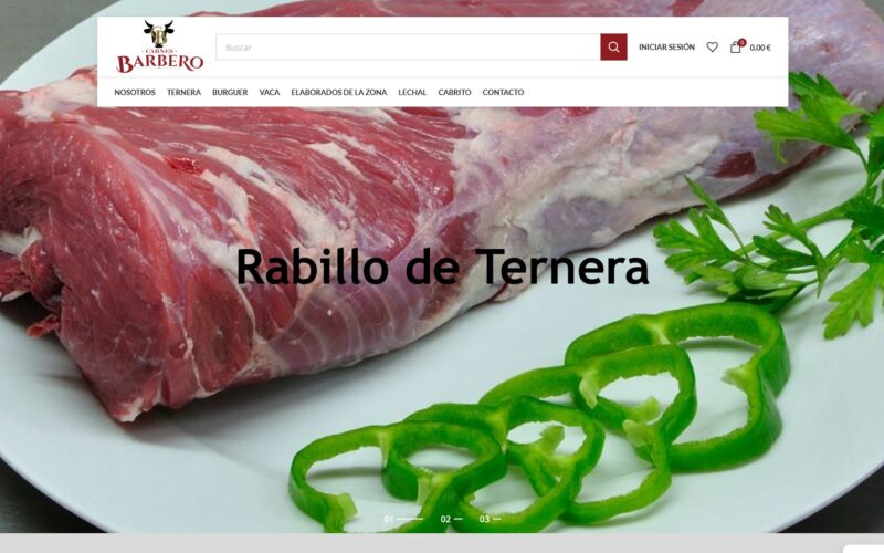 Tienda Online en WooCommerce : Carnes Barbero