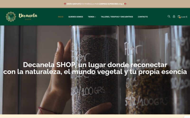 Tienda Online en WooCommerce : Decanela Shop