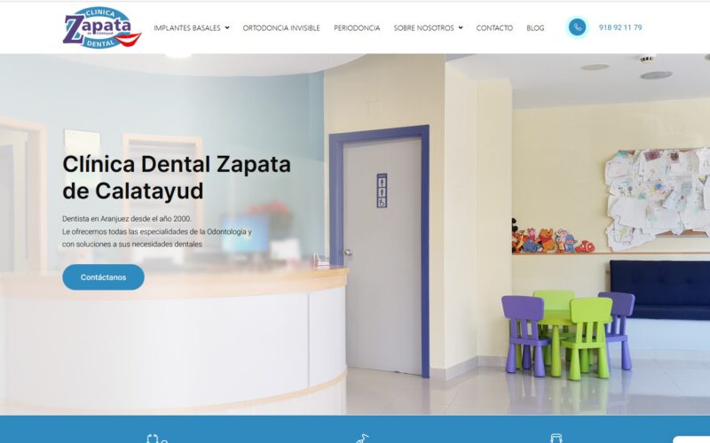 Diseño Web : Clinica Dental Zapata