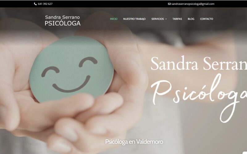 Diseño Web Madrid : Sandra Serrano Psicologa