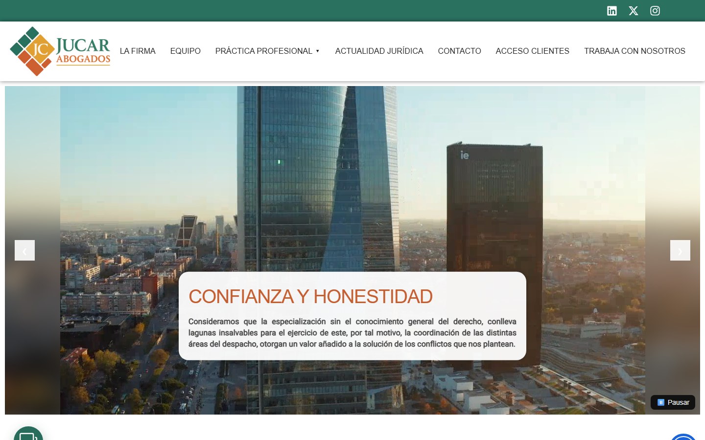 Portada de Jucar Abogados