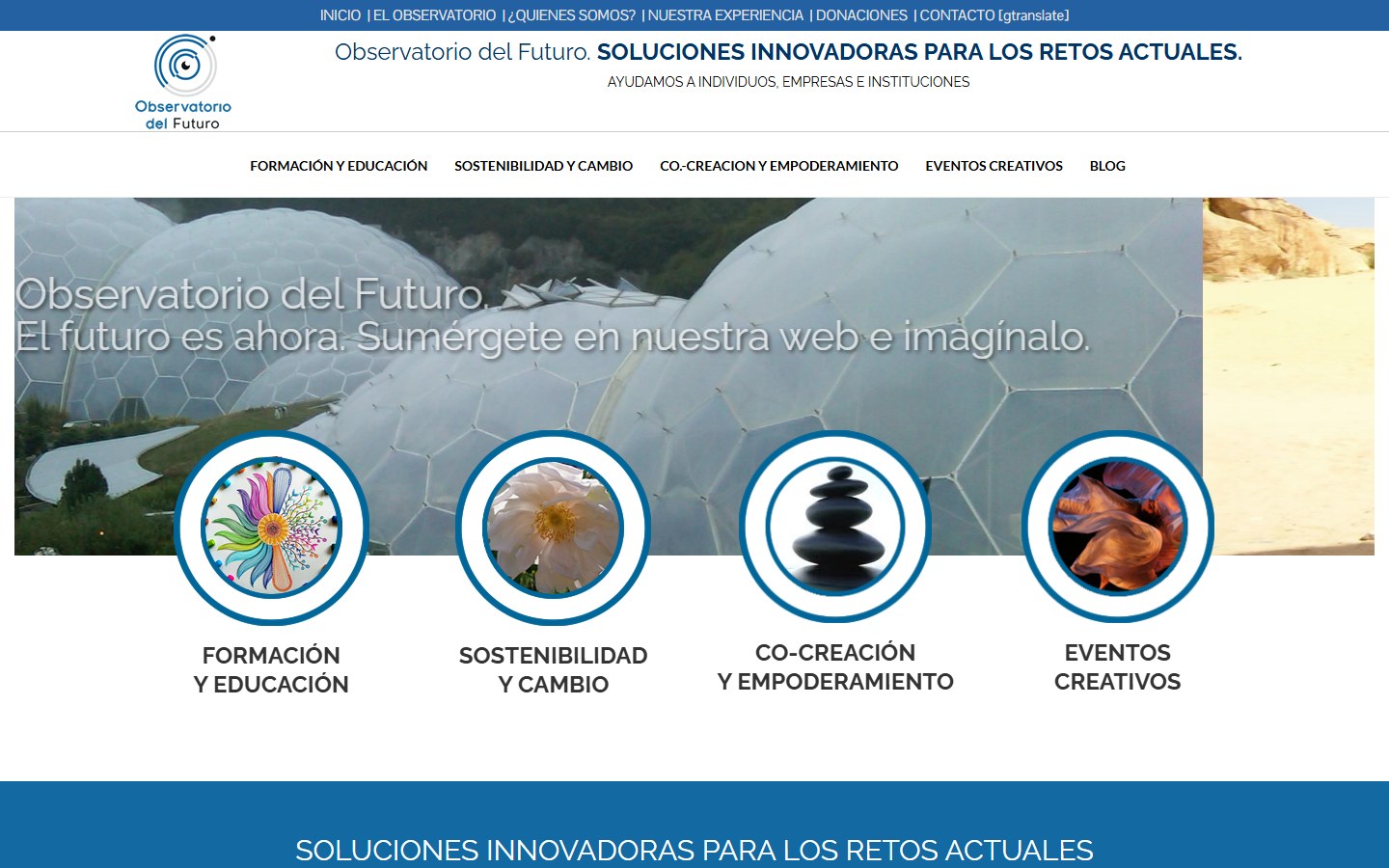 Portada de Observatorio del Futuro
