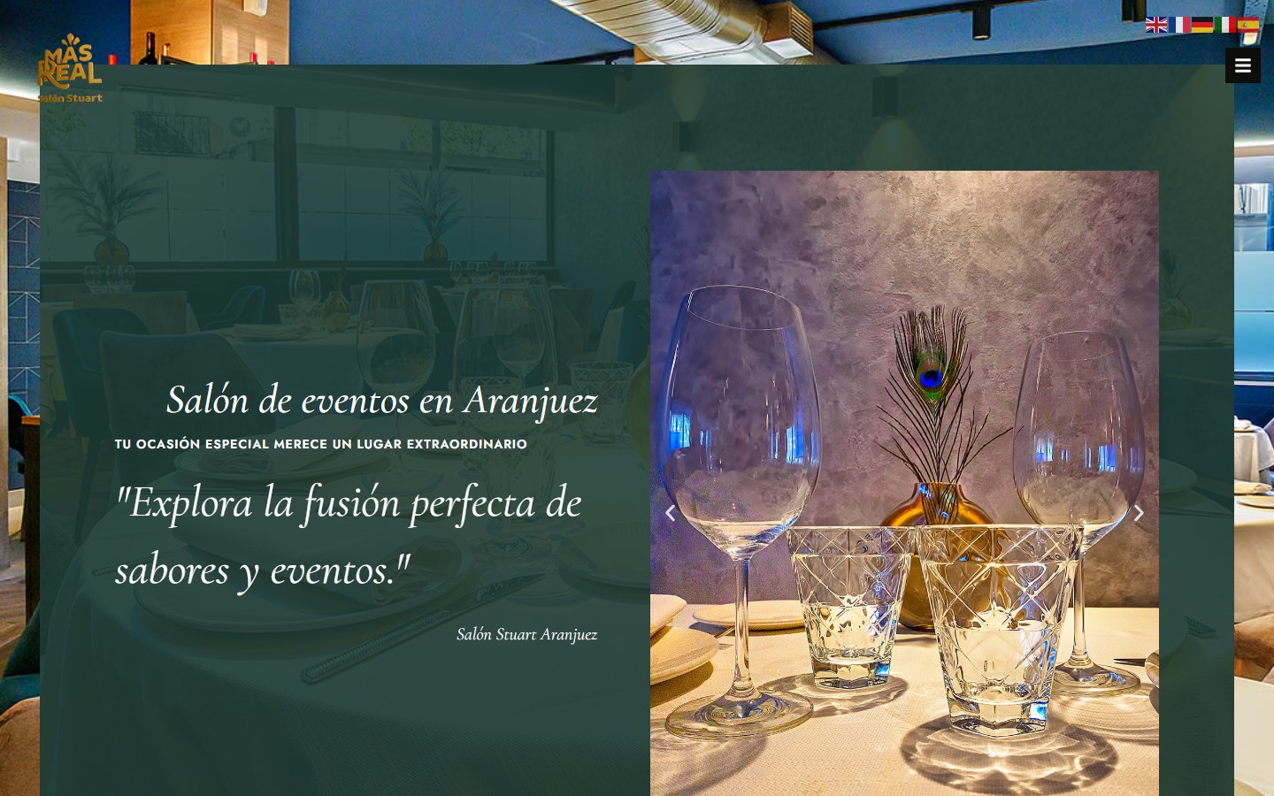 Portada de Salón Stuart Aranjuez